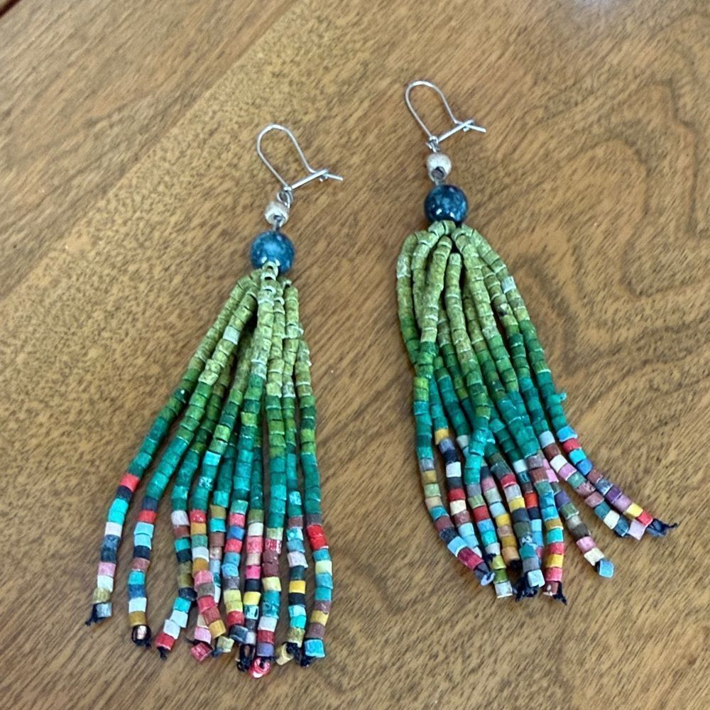 Beaded earrings